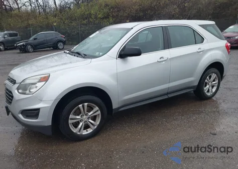 2017 Chevrolet Equinox Ls from USA, damaged, VIN 2GNALBEK6H1555155